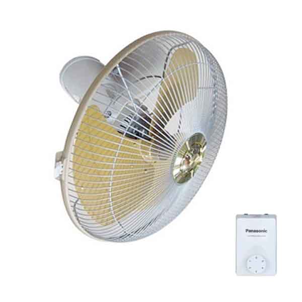 Quạt đảo trần Panasonic F-409QGO có điều khiển Mới